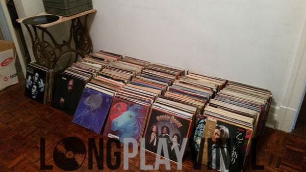 used vinyl records haul