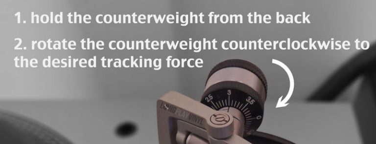 How to Balance a Tonearm, Set Stylus Tracking Force And Adjust Anti ...